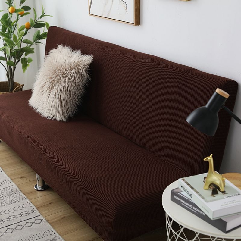 Armlehnenlose Sofabezug Verdickter Elastischer Bezug All-inclusive Universalbezug Klappsofabezug
