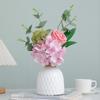 Luxury Hydrangea Eucalyptus Flowers Realistic Fake Flower  Home Hotel Table Decor