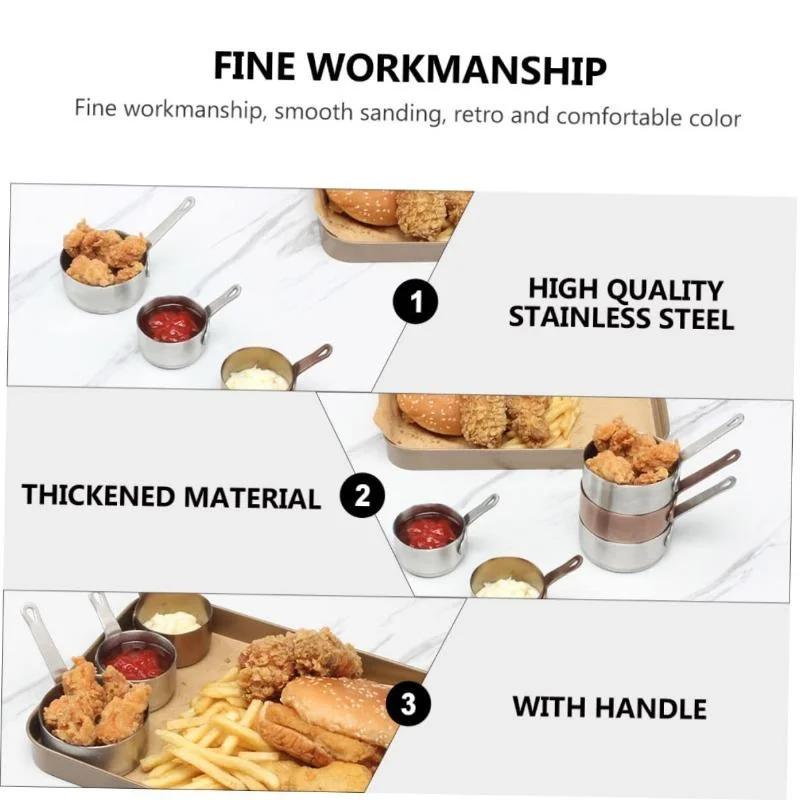 60ml Pot Gravy Stainless Steel Milk Pan, Mini Sauce Pan, Sauce Pan, Saucepan, Non-Stick Cooking Pot
