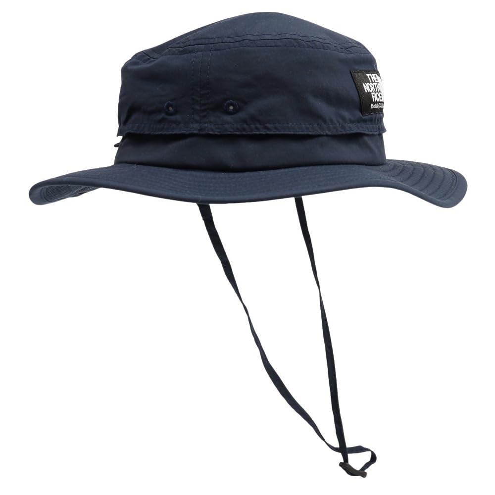 North Kids Horizon Water UV Removable Chin Urban S [The Face] Hat, Unisex, Repellent, Protection, Strap, Navy,