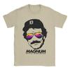 Magnum PI T-shirt Unisex Cotone Puro Maglietta Originale Girocollo T-Shirt Manica Corta Abbigliamento Classico