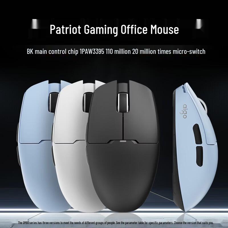aigo GM80 Plus Iceberg Tri-Mode Gaming Mouse