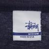 Stussy 90s Made In USA Old Short Sleeve T-shirt M Navy Women Used