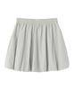 RAIMENT (W) Women'S Pumpkin Balloon Lightweight Nylon Ribbon Skirt_Light Grey