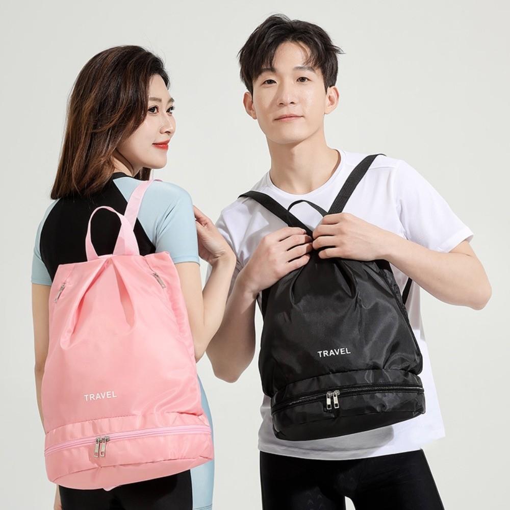Dry Wet Separation Swimming Bag Waterproof Fitness Bag Outdoor Beach Bag  Boys Girls