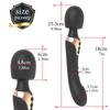 Powerful Dildos Vibrator Dual Motor Silicone Large Size Wand G-Spot Massager Sex Toy For Couple Clitoris Stimulator for Adults