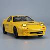 1/24 Mazda RX7 Supercar Alloy Car Diecasts & Toy Vehicles Car Model Sound and Light Pull Back Car Toys Children's Gifts