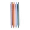 Retractable Gel Ink Pens 0.5mm Fine Point Morandi Macaron Colored Barrel Signing Ballpoint Pen Student Office Stationery