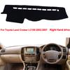 Car Dashboard Cover For Toyota Land Cruiser LC100 2002 2003 2004 2005 2006 2007 DashBoard Dash Mat Pad Carpet Cover Sun Shade