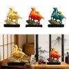 Pferdestatue Tierfigur Harz Mittelstück Dekorativ Chinesisch Feng Shui Tischplatte