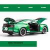 1/32 Ford Mustang Shelby GT500 Supercar High Simulation Car Model Alloy Pull Back Kid Toy Car 4 Open Door Children's Gifts
