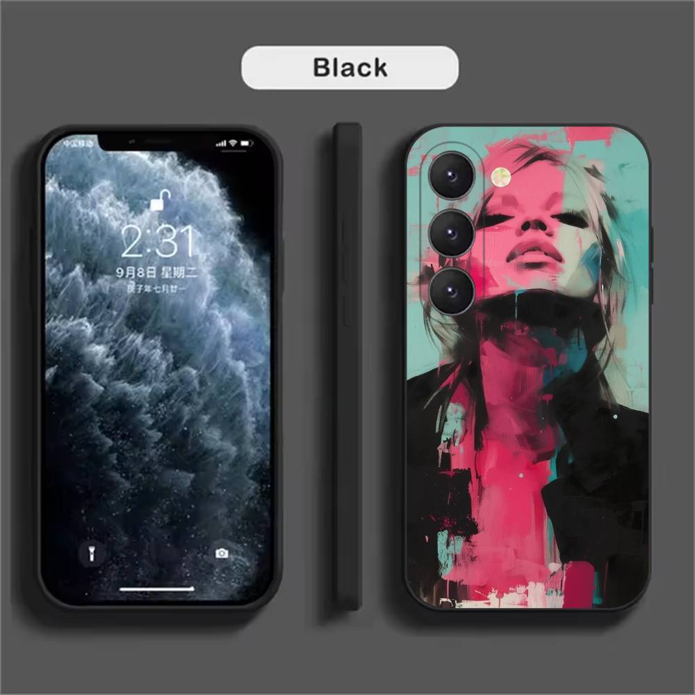 

Glam Lady Phone Case For Samsung Galaxy A52 A42 A32 A22 A12 A02S A72 A73 A51 A41 A31 A21S A71 A40 A30S A20S SamsungNote20