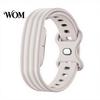 Water Resistant Watch Band Silicone for Google Fitbit Air, Sweat Replacement Sport Band, Adjustable Fitness Tracker Strap