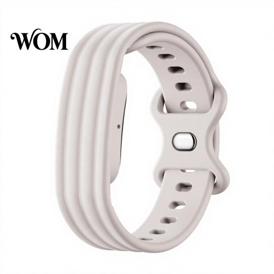 Water Resistant Watch Band Silicone for Google Fitbit Air, Sweat Replacement Sport Band, Adjustable Fitness Tracker Strap