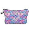 Women Cosmetic Bag Multiple Pattern Fashion Portable Casual Storage Travel Pouch Toiletry Bags