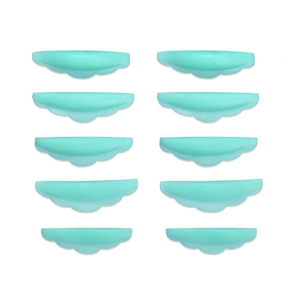 

Green Sunflower Edge 5 Pairs Eyelash Perm Aid Eyelash Patches Perming Pad Tool Patches Lashes Lift