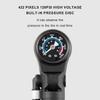 Small Pumps Inflator Portable High Pressure Shock Pumps for Front Fork and Rear Suspension 300PSI Air Pumps with Gauge