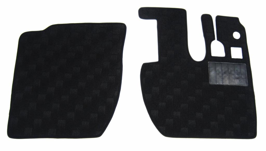 Samuro Mat Set Floor Mat Black 25 Nissan UD4t Friends Condor Standard 63341120 No.