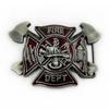 American Western Cowboy Fire Alarm Belt Buckle - Fashion Hip Hop Alloy Metal Plate
