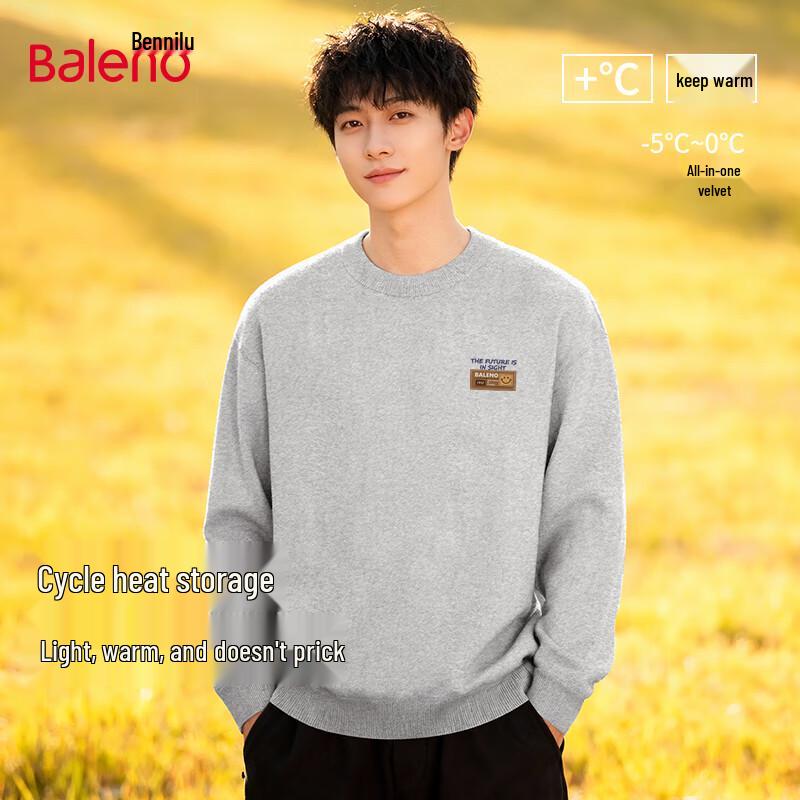 

Baleno Men s Half-Turtleneck Fleece Lined Sweater 3XL