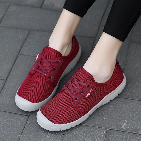 Shake Fitness deporte malla tela encaje zapatos 4 colores moda mujer Casual zapatillas  Señora de comprar a buen precio — entrega gratuita, reseñas reales con  fotos — Joom