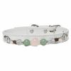Adjustable Leather Pet Collar Detachable Dog Collar Exquisite Cat Collar  Puppy