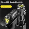 3LED Car Repair Working Lights 300LM Repair Emergency Light Waterproof Garage Mechanic Lamp USB Charging for Outdoor Camping Use