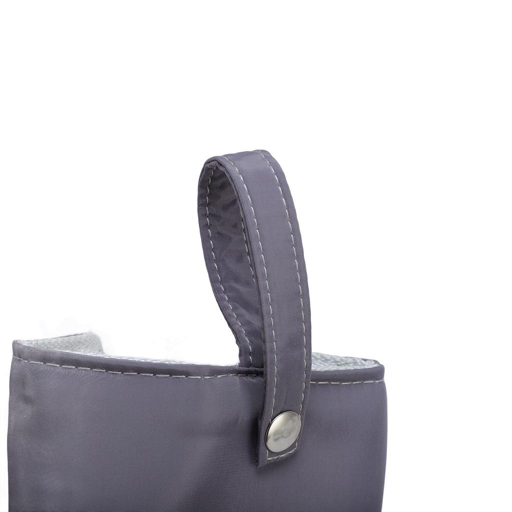 Curling Iron Storage Bag Hot Hair Tools Organizer Bag Hanging Portable Hair Tools Travel Pouch for Travel Gray