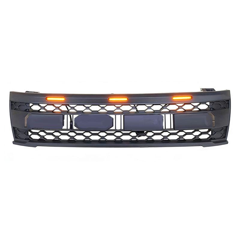 Yellow Light Grille Accessory for Ford Ranger T6 (2012-2015) матовый черный