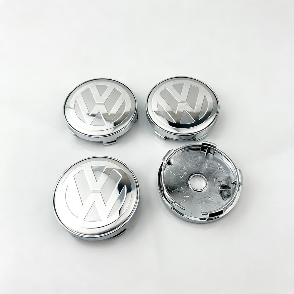 UDXKW1 4pcs 55mm 56mm 65mm Car Wheel Center Hub Caps Cover for VW Volkswagen Golf Polo Passat Touran GTI CC B5 B6 Jetta accessories