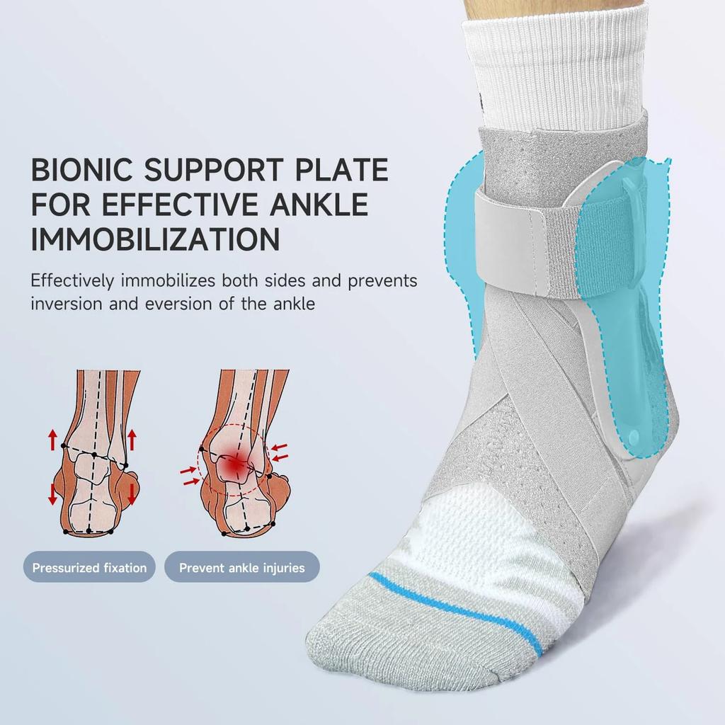 Enkelbrace voor Dames & Heren - Enkelondersteuning Enkelbrace bij Verstuiking voor Achillespees, Pees, Verstuiking, Herstel na Blessure, Enkelondersteuningsbrace