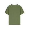 Womens Loose Fit Cotton Linen Crew Neck Casual Short Sleeve Top Relaxed Plain Blouse Comfortable Everyday Shirt for Ladies