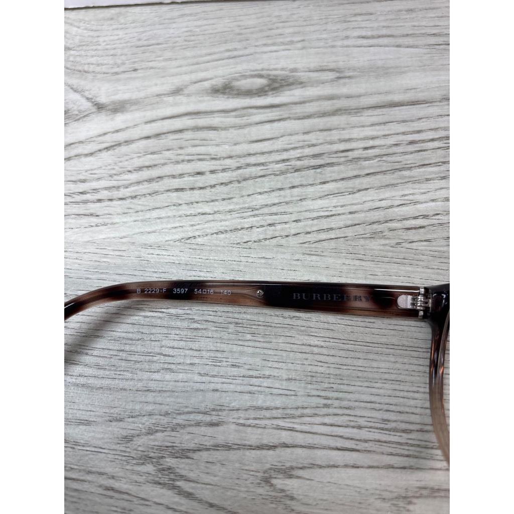 Used Brand New and Unused BURBERRY Burberry Glasses Frame Glasses B 2229-F