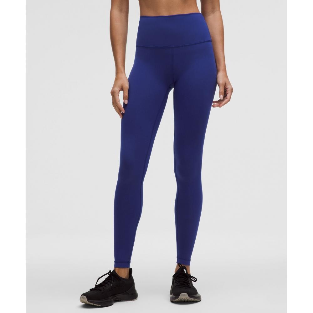 Lululemon Wunder Train High Rise Tight 28  Deep Sea Blue