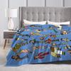 Totals Dramas Cartoon Blankets Fuzzy Awesome Soft Throw Blankets for Home Restaurant Winter