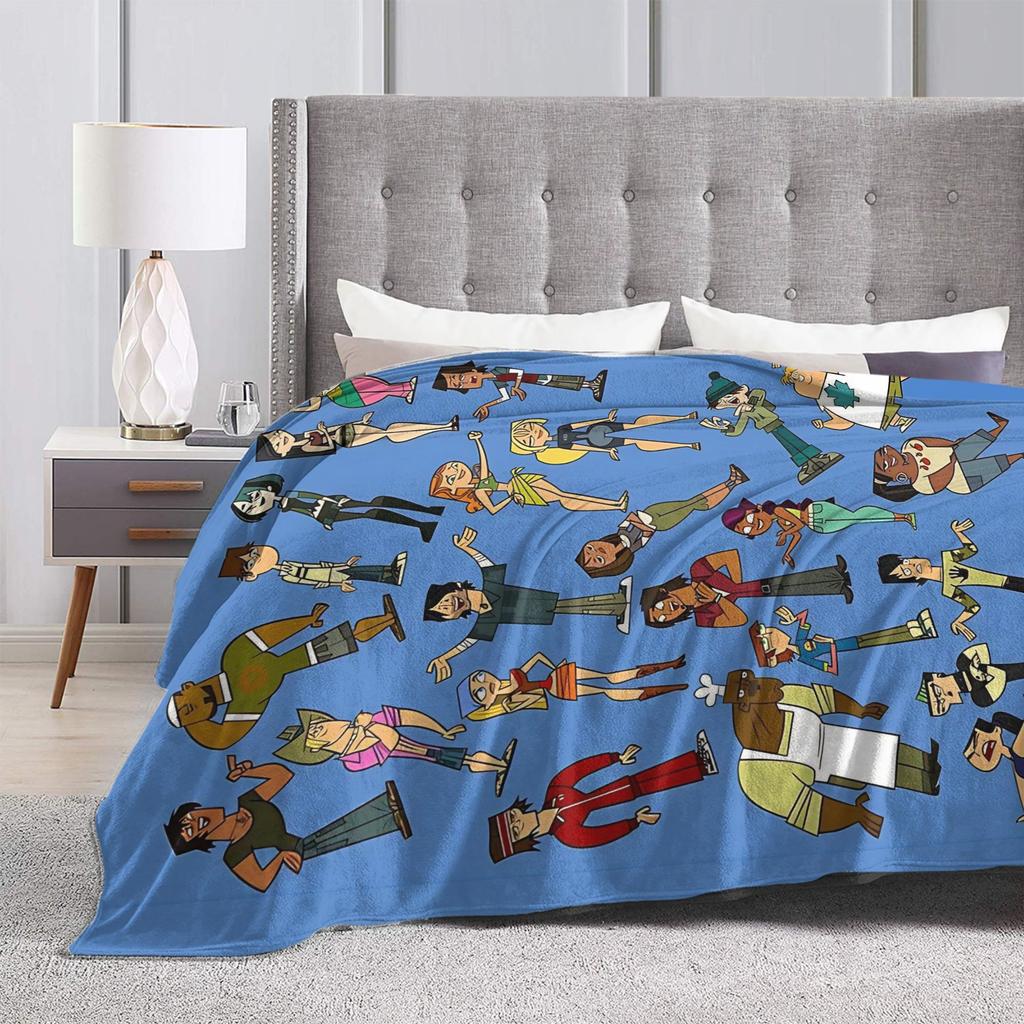Totals Dramas Cartoon Blankets Fuzzy Awesome Soft Throw Blankets for Home Restaurant Winter