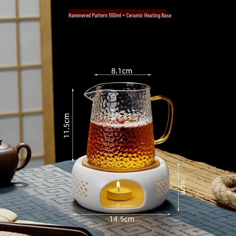 Yuluolandu Hammered Glass Gongfu Tea Dispenser