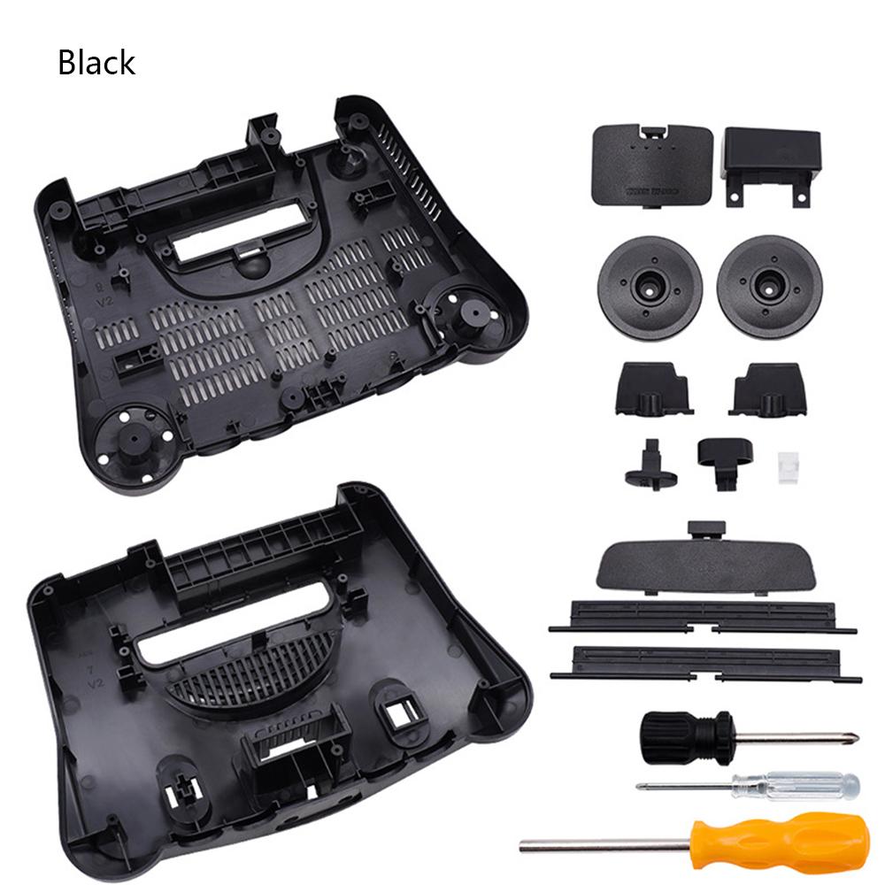 New Full Housing Case Shell Cover Replacement Kit For Nintendo N64 Game Console