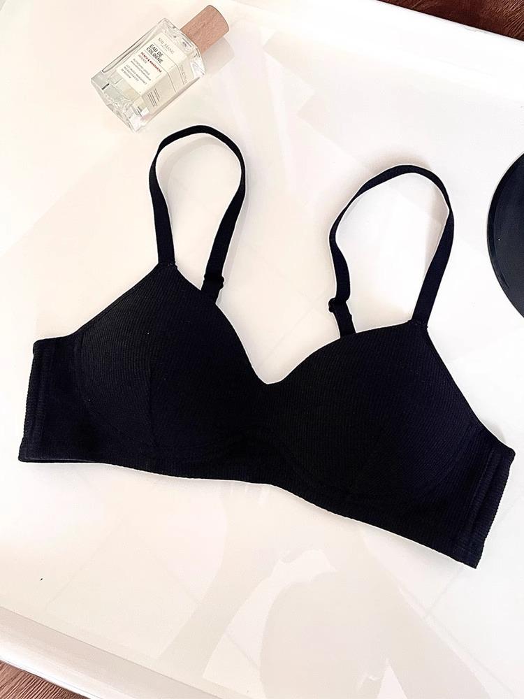 Pure Cotton High School Girls' Push-up Wireless Bra