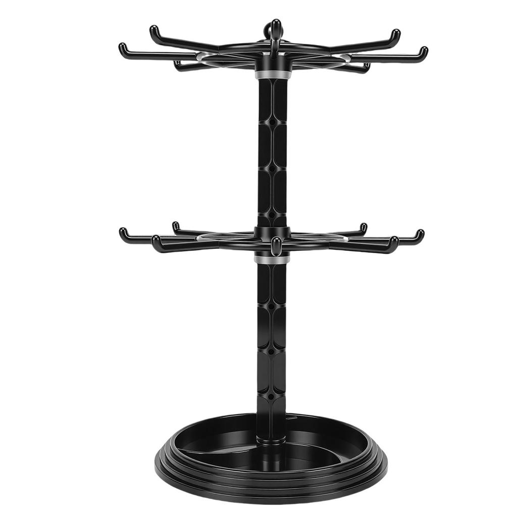 2 Tier Rotating Jewelry Display Stand Jewelry Tree Stand Bracelet Hanging   for Bracelets Earrings Earrings Watches