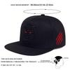 Unisex Tiger Embroidery Hip-hop Hats Spring Autumn Outdoor Adjustable Casual Baseball Caps Trucker Caps Sunscreen Hat