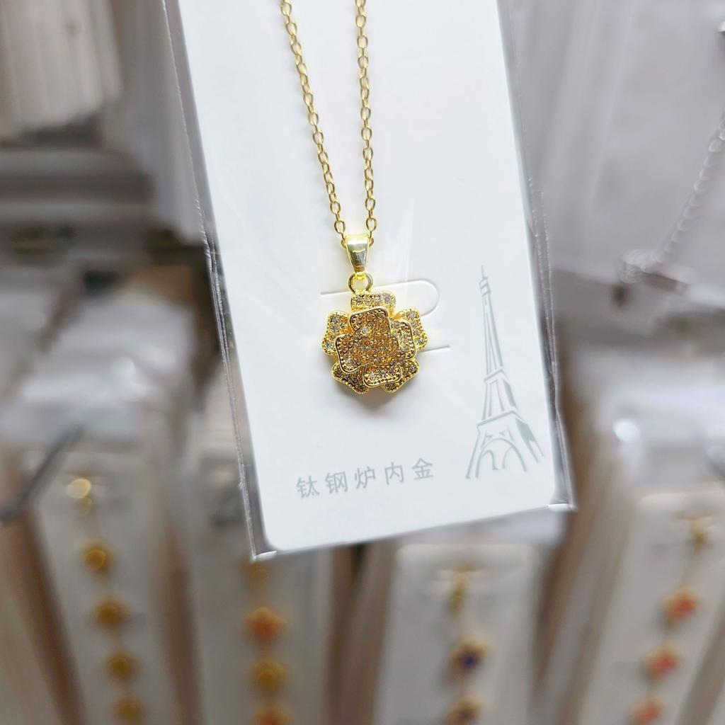 Titanium Steel Necklace, Necklace, Xiaoxiangfeng Necklace, Jewelry Necklace.