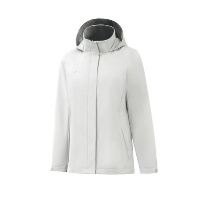 Li Ning Simple Solid Color Hooded Versatile Sports Windbreaker Women Outerwear AFDV922-6