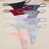 5Pcs/Set Sexy Minimalist Thong Underwear for Women Low Rise Thin Strap Seamless Soft Comfortable Briefs