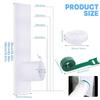 Portable Air Conditioner Window Sealing Kit AC Sealing Cloth Set Energy Saving Flexible Portable Air Conditioner Accessory For