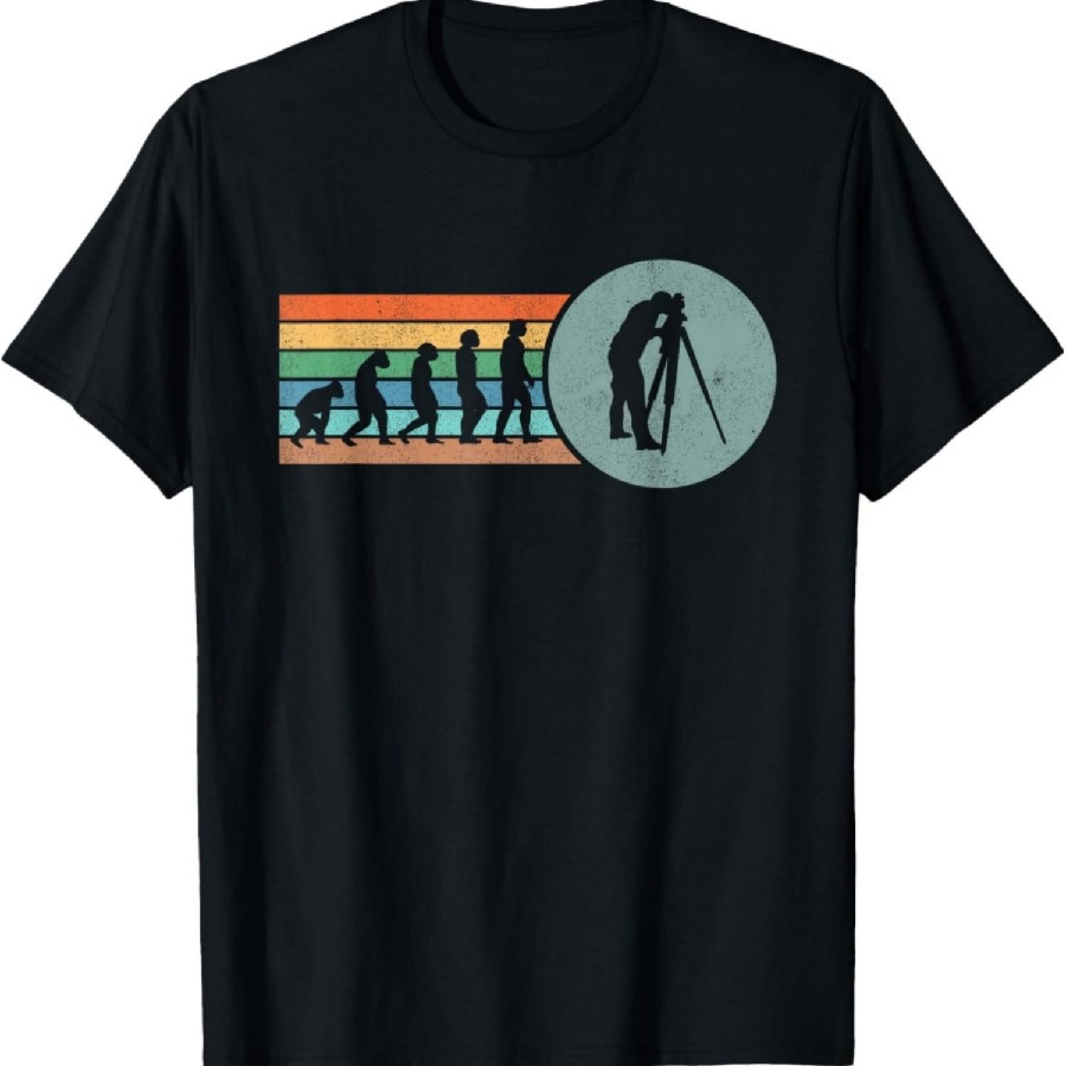 

Ретро Геодезия Эволюция Человека Инженер Геодезист Футболка XXXXXL чёрный