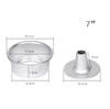 Angel Food Cake Pan Christmas Aluminum Cake Mold Chiffon Baking Cake Mould
