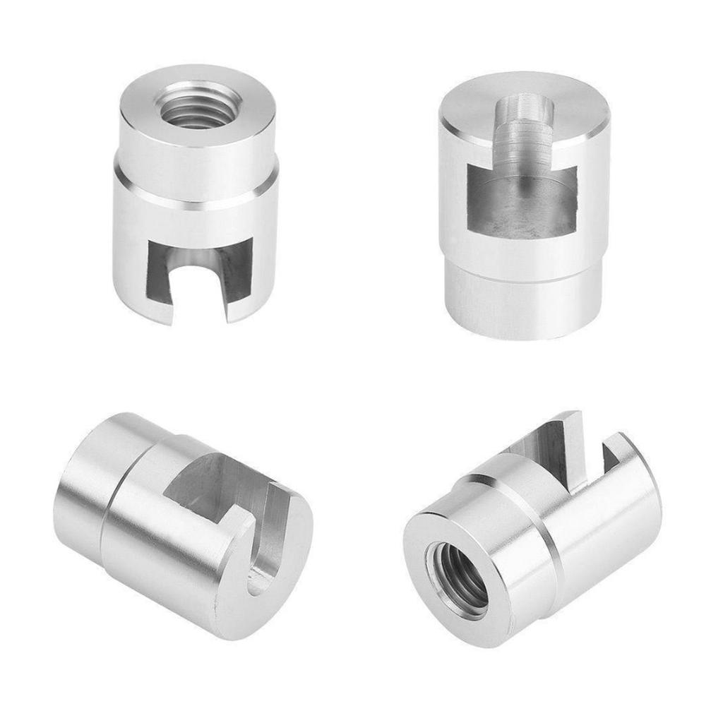 Durable Car Aluminum Alloy Dent Repair Adapter Puller Head Adapter Screw Tips M10/M12 Tabs for Slide Hammer Pulling Tab