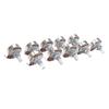 18mm Shaft Bass Guitar Pots Metal Audio Taper Potentiometers  Electric Bass Guitar