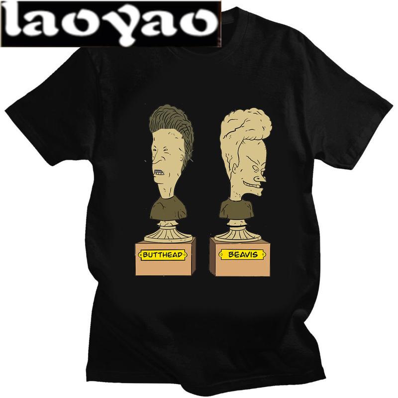 Beavis and Butthead BB Newest TShirt for Unisex Around The Christmas Tree Round Collar Basic Distinctive Birthday Gift Tops